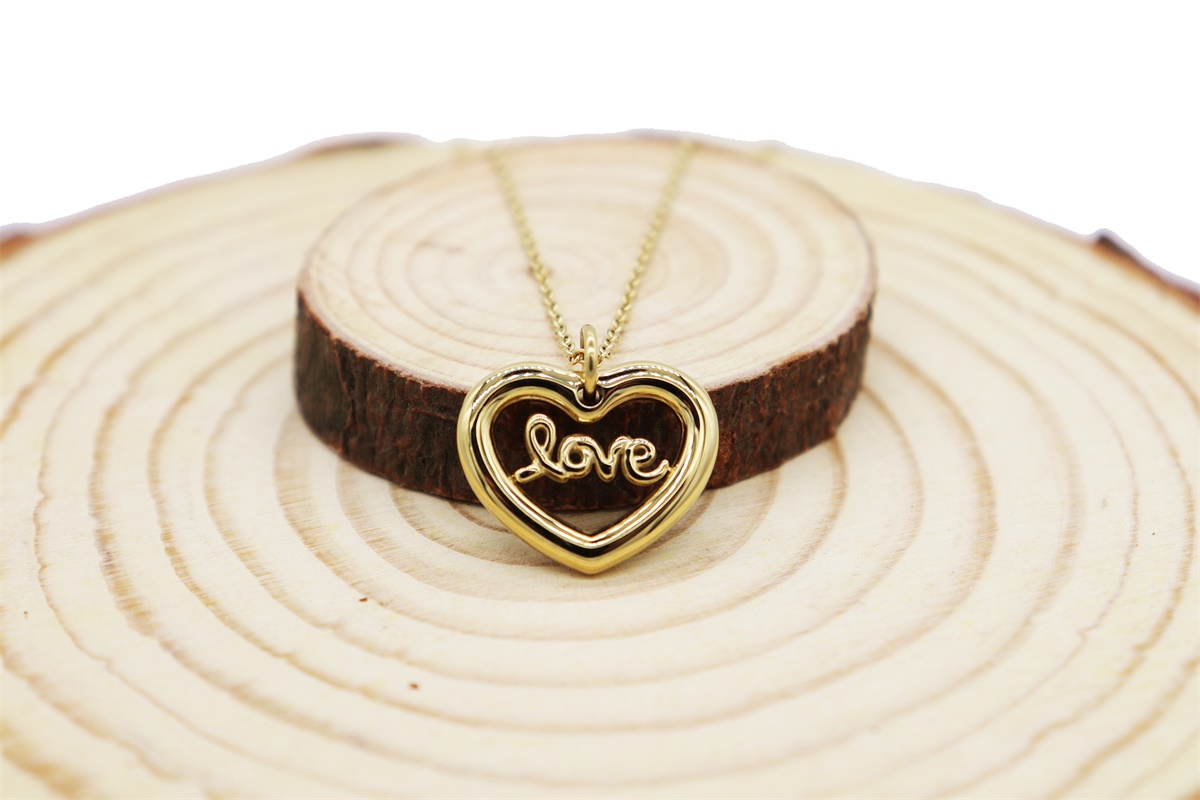 Heart&love  necklace