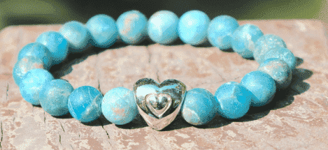 Beads Bracelet with Heart